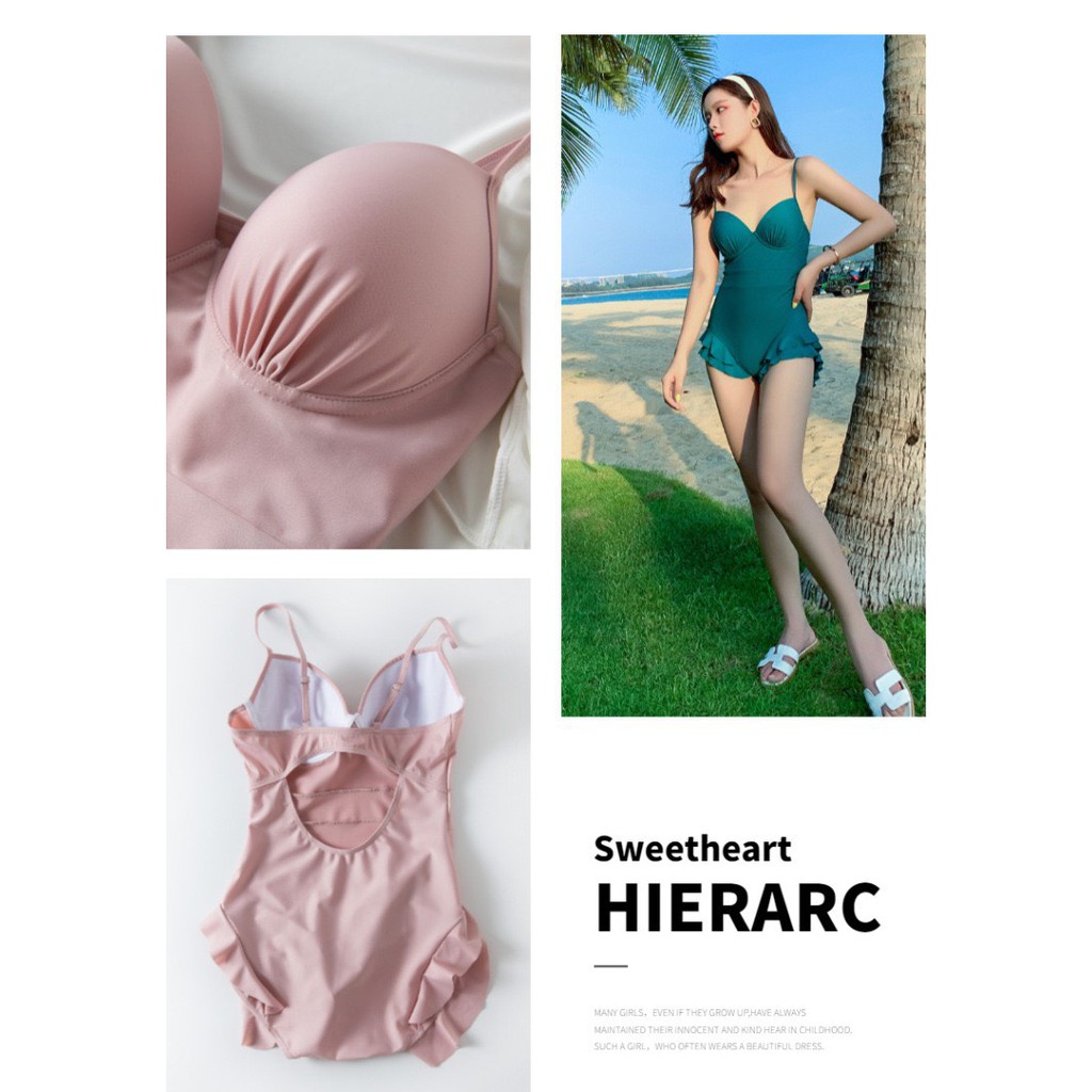 Bộ đồ bơi bikini đi biển nữ 2 mảnh (mẫu mới 2021) áo tắm liền thân | WebRaoVat - webraovat.net.vn