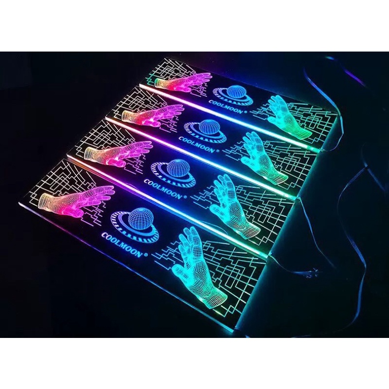Thanh chắn nguồn đồng bộ HUB Coolmoon LED khiển màu từ xa bảo hành 3 tháng Viễn Dương Computer