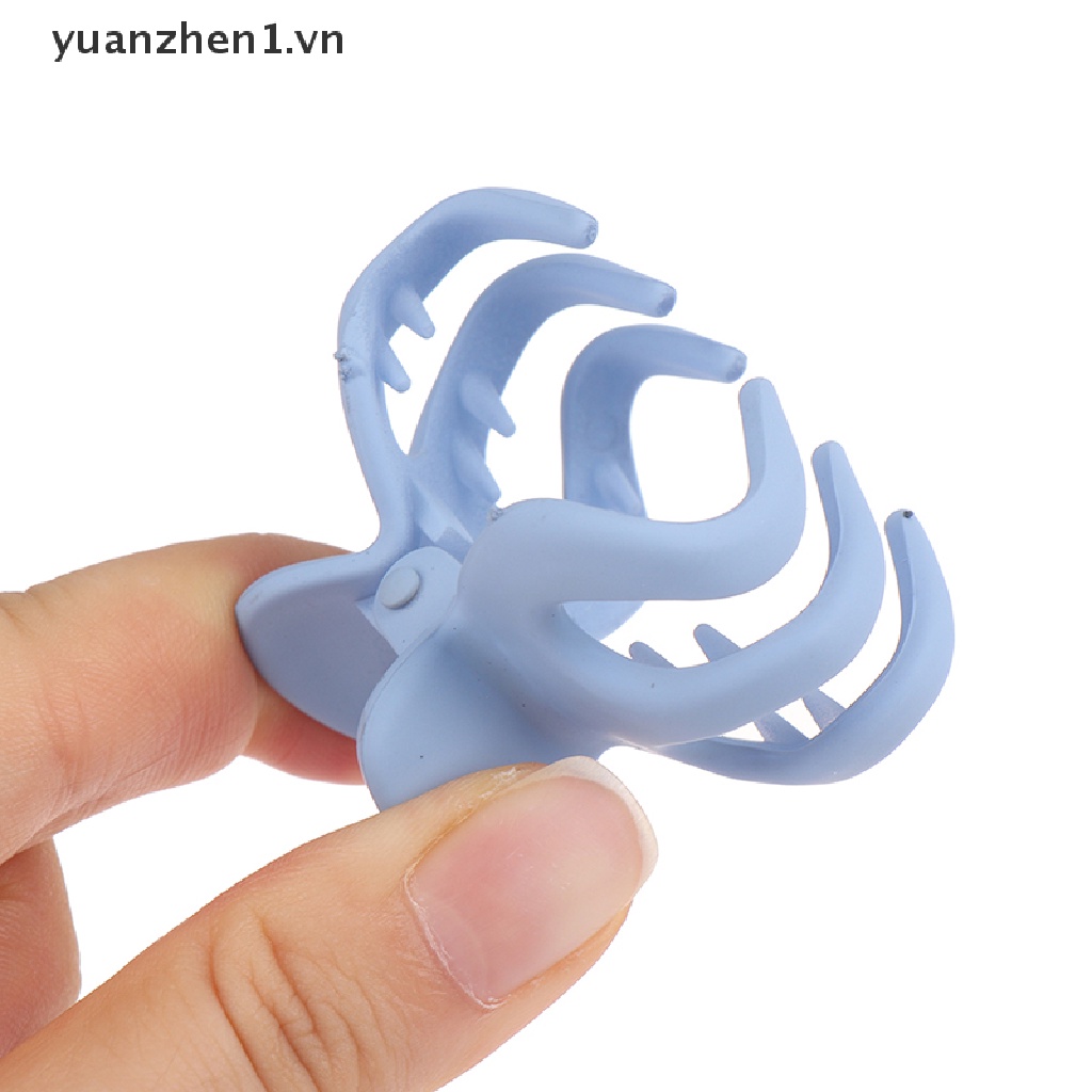 Bộ 4 Kẹp Tóc Nhựa Mini Xinh Xắn Cho Bé Gái