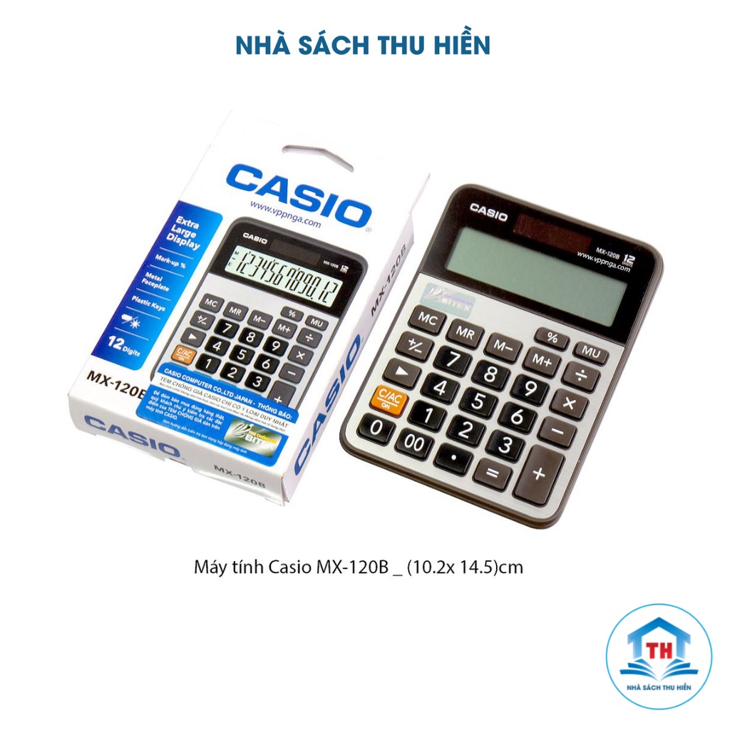 Máy tính Casio MX-120B - Chính hãng - Bảo hành 5 năm