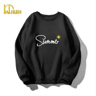 Áo sweater unisex nỉ nam nữ in nhiều màu summer size 35 -70kg