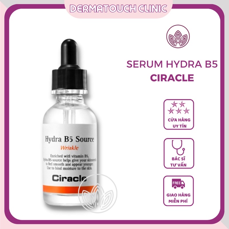 ✅[Chính Hãng] Serum Phục Hồi Da Ciracle Hydra B5 Source Wrinkle (30mL)