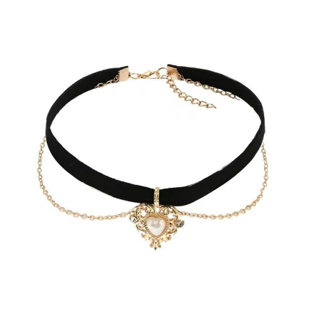 Dây Chuyền Mặt Hình Trái Tim Thời Trang Cho Nữ