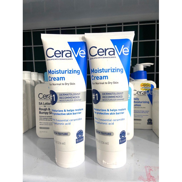 Kem dưỡng giữ ẩm Cerave Moisturizing Cream for Normal to dry Skin 236ml