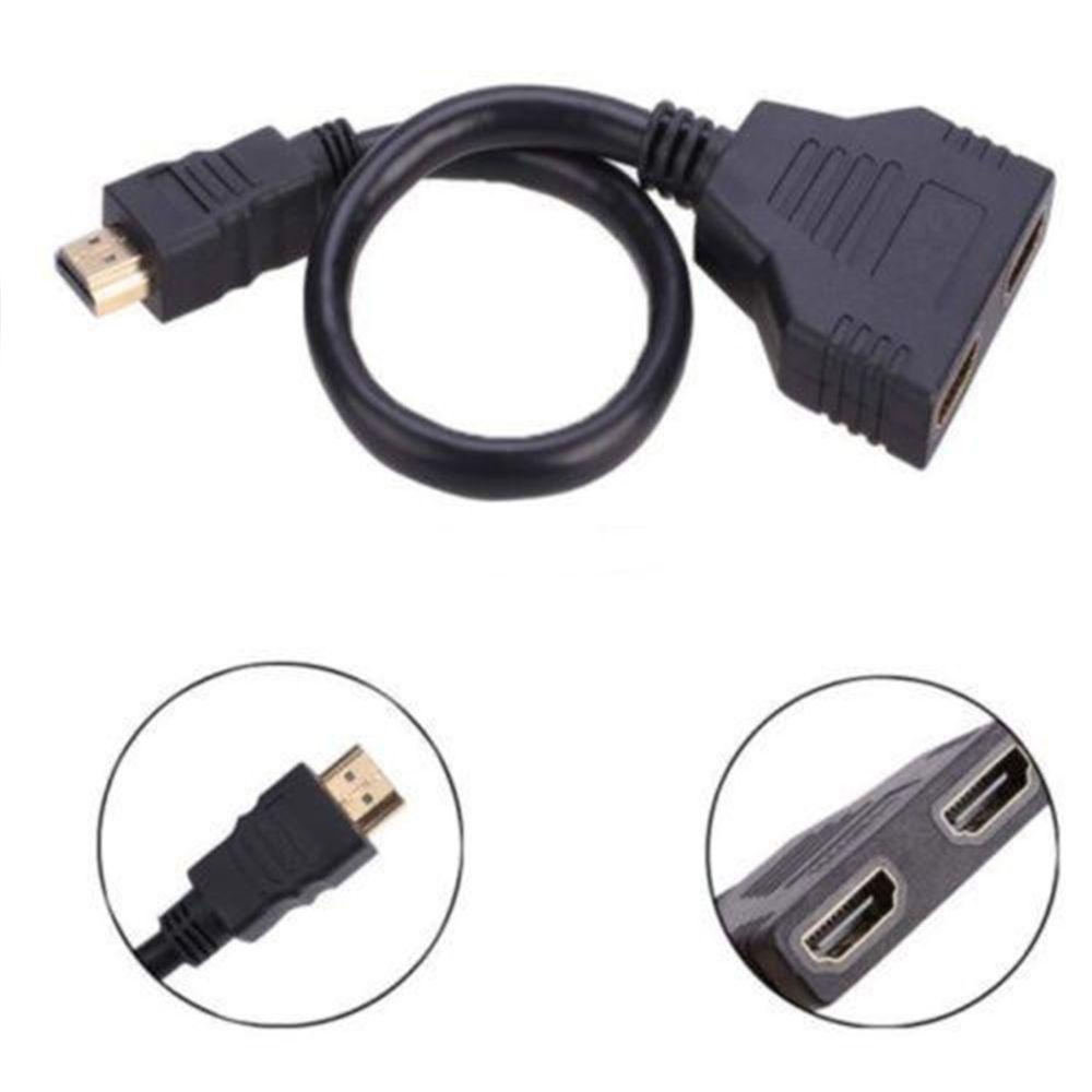 Cáp ChuyểN ĐổI HDMI Sang 2 ĐầU CắM