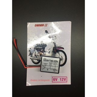 Nhại còi xe máy ( HÀNG LOẠI MỚI BỀN HƠN rất nhiều ) - Còi đuổi gắn xe máy , xe điện và các loại xe tương tự