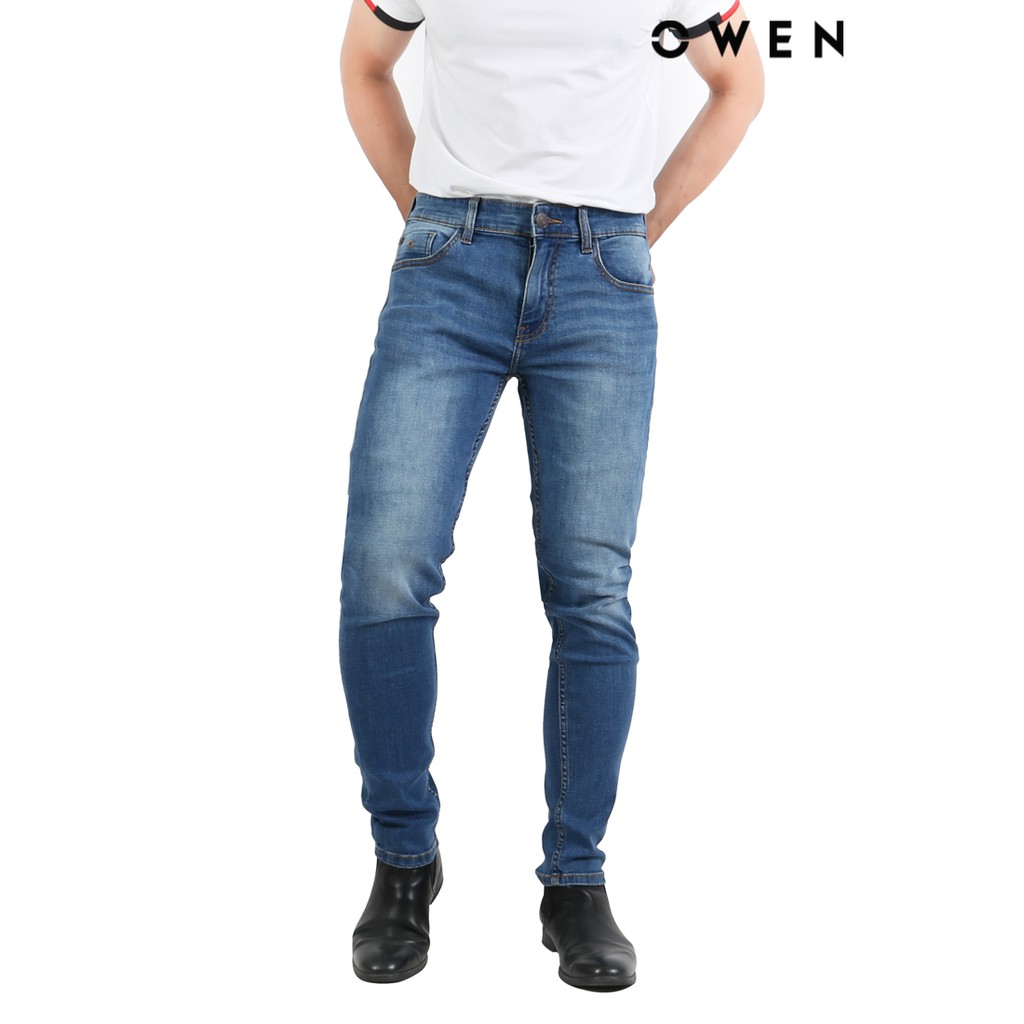 Quần jean Owen màu xanh - QJSL21827 | BigBuy360 - bigbuy360.vn