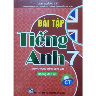Sách - Bài tập Tiếng Anh 7 ( Không đáp án)