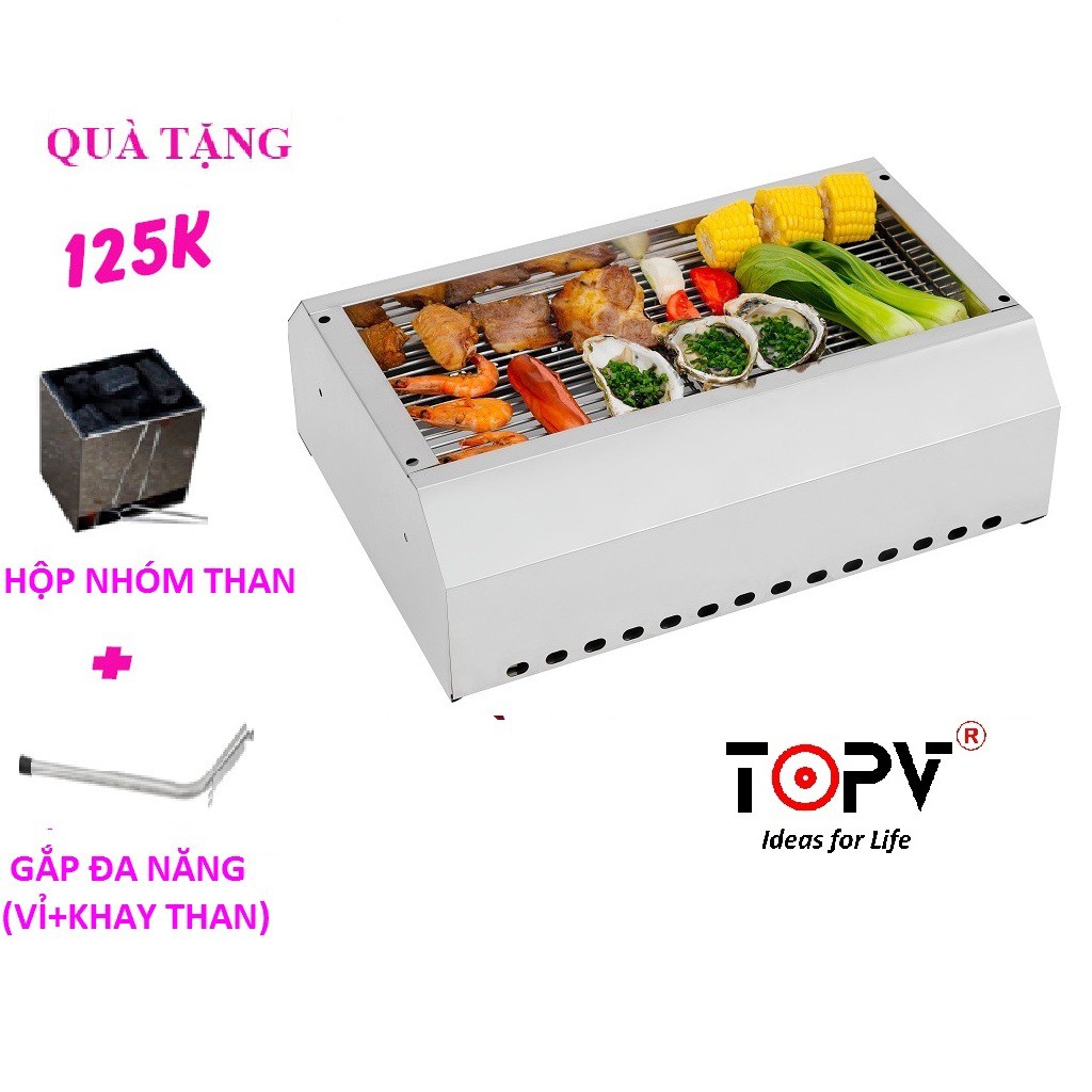 Bếp nướng than hoa không khói TopV KTV, Bếp lẩu nướng không khói TopV