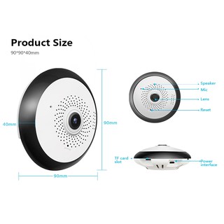 Camera Xmeye VR-360X - 2.0MP Mắt Cá 360 Độ