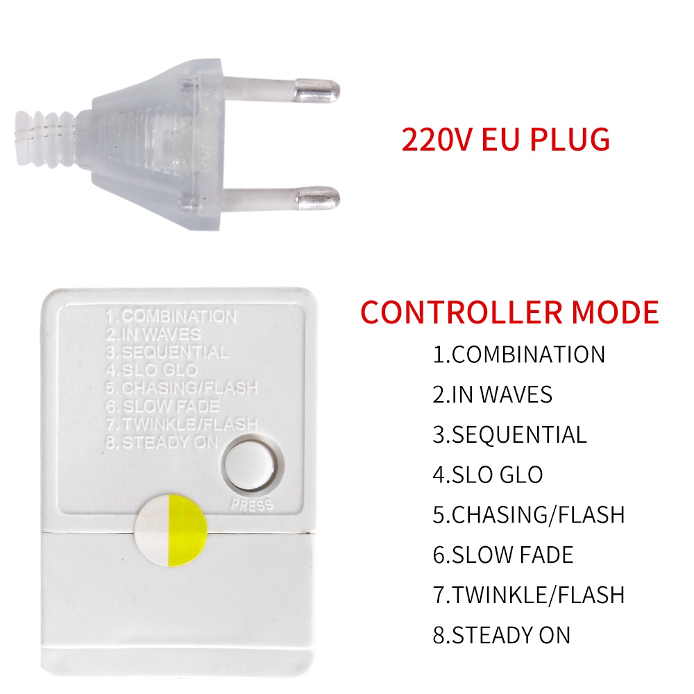 Dây Đèn led 3.6m Hình Ngôi Sao / Chuông / Cây Thông / Hươu / Nai Sừng Tấm Trang Trí Rèm Cửa