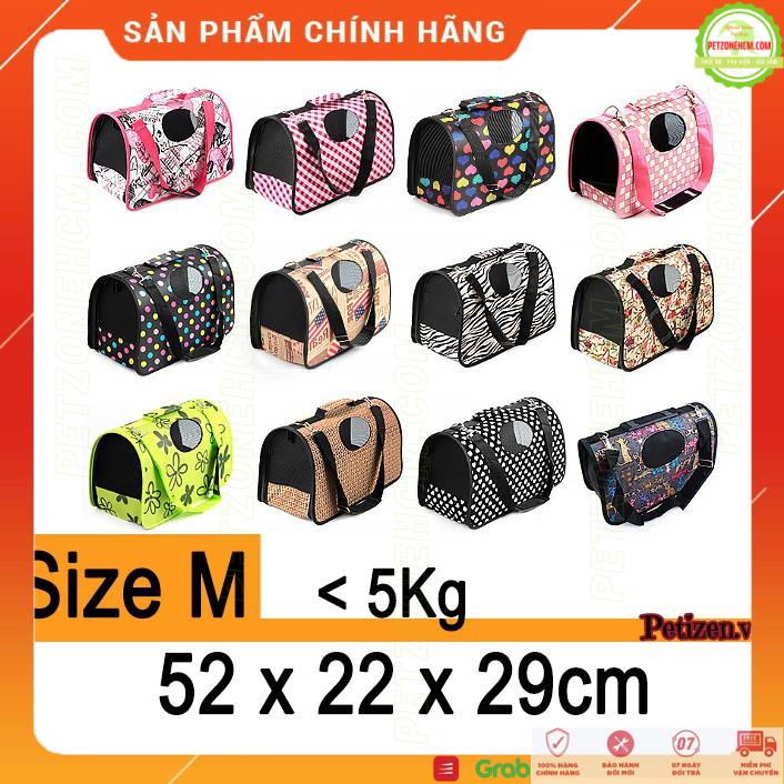 Túi vận chuyển chó mèo giả da  FREESHIP 70K  khoang rộng rãi | có lưới thoát khí | đi mưa nhẹ | PetZoneHCM