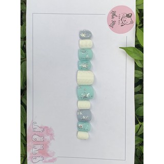 [Nail Box] Móng úp thiết kế hoạ tiết nổi noel
