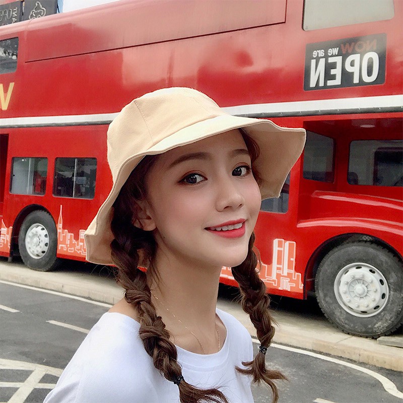 Mũ Nữ Vành Lượn Sóng Phong Cách Japan P1760