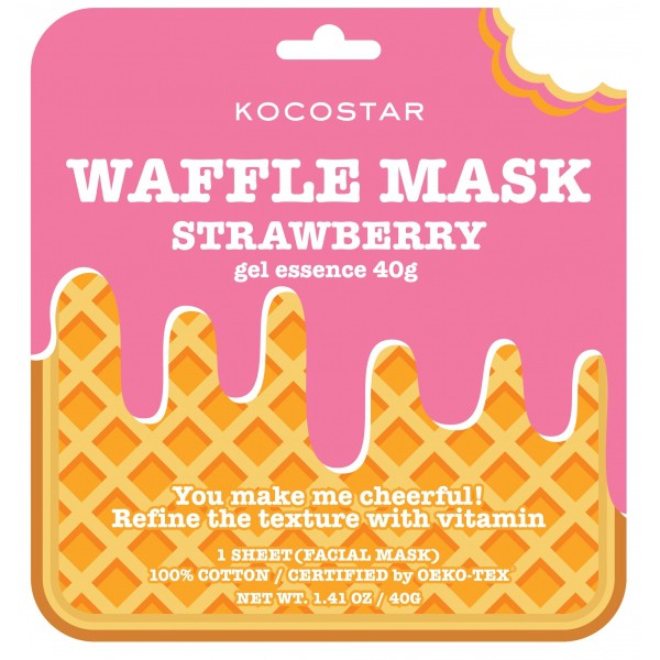 [Mã BMBAU50 giảm 7% đơn 99K] Mặt nạ Waffle mask kem tươi Kocostar 40ml