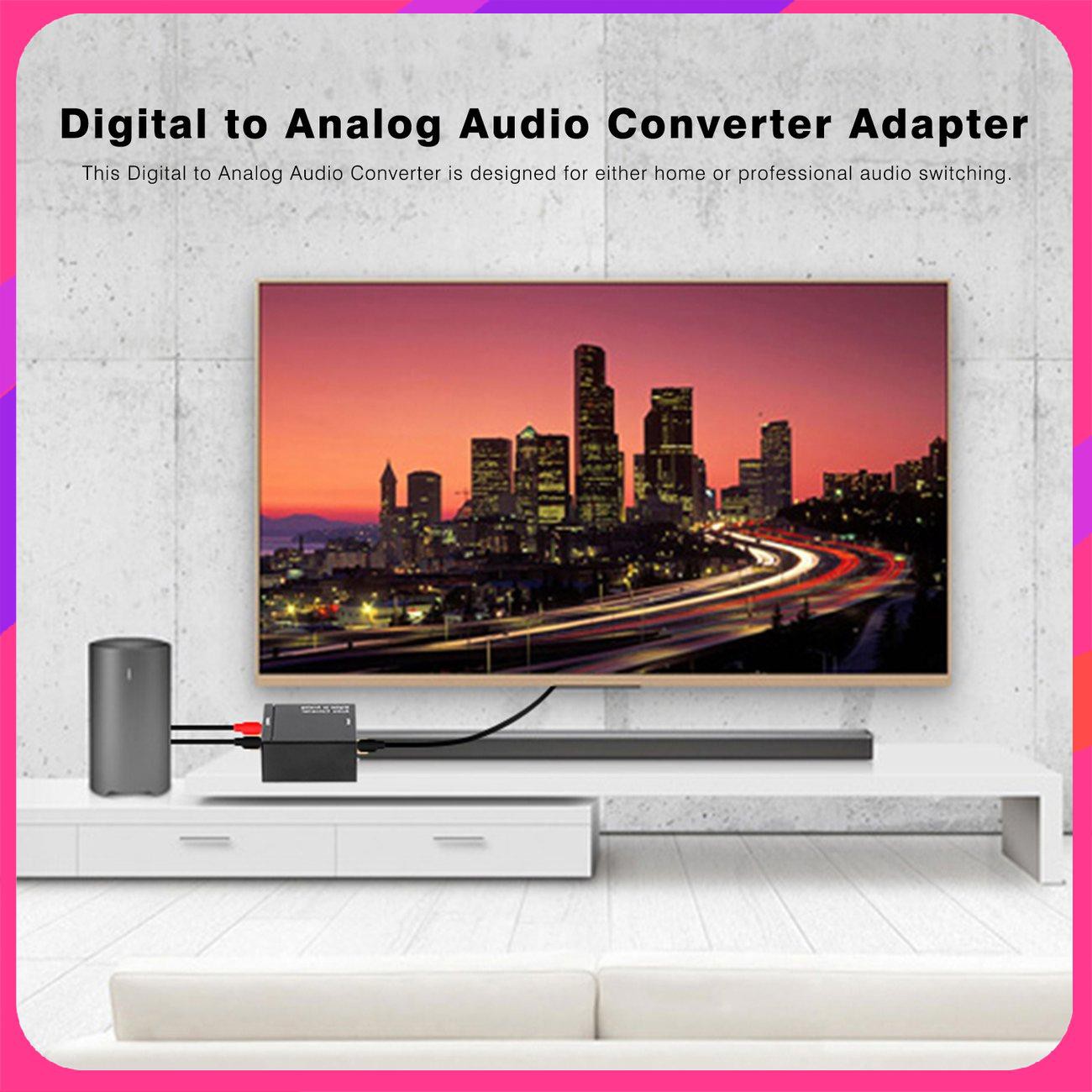 RCA Bộ Chuyển Đổi Tín Hiệu Âm Thanh Từ Digital Sang Analog Cao Cấp