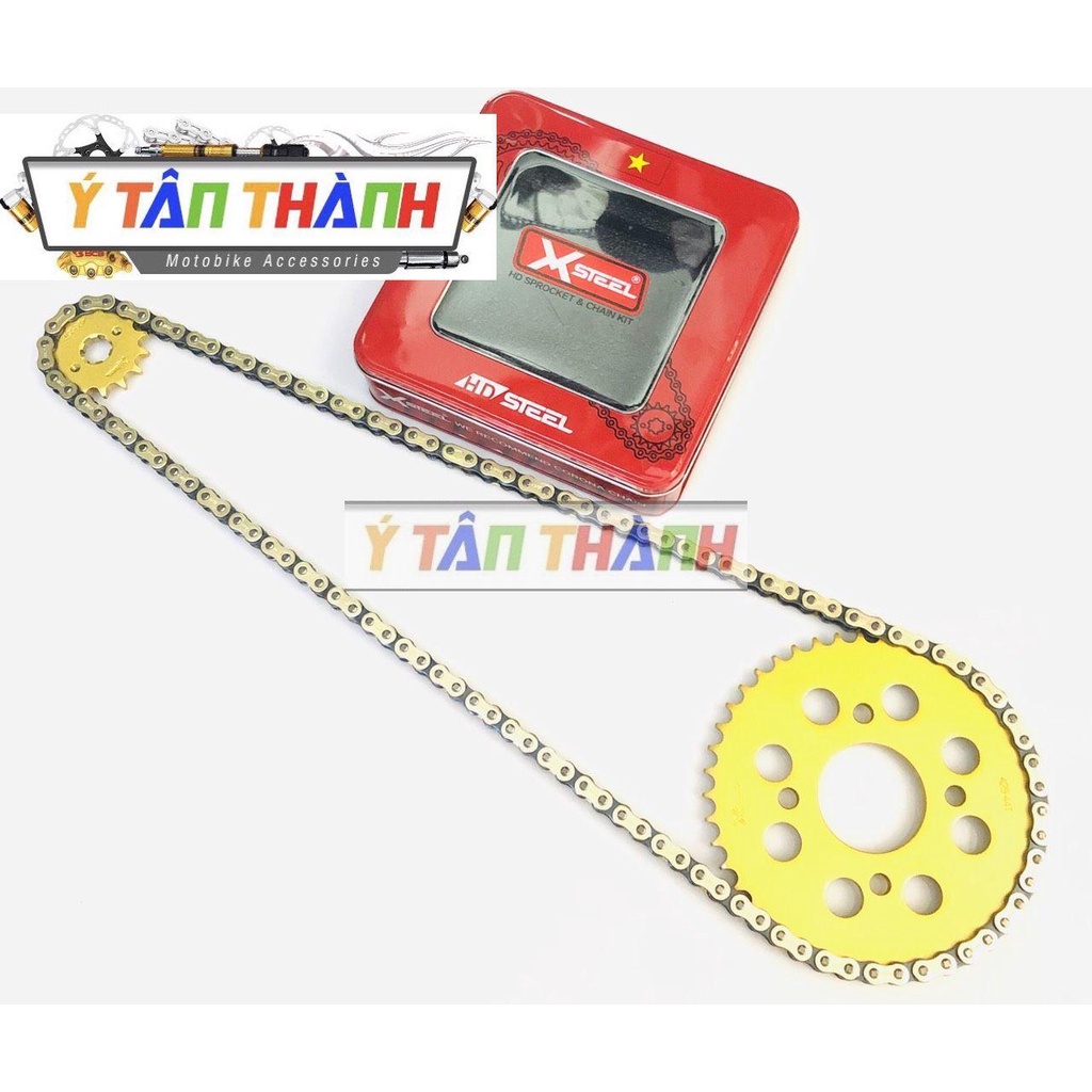 nhông sên đĩa X1R cho winner MS 83