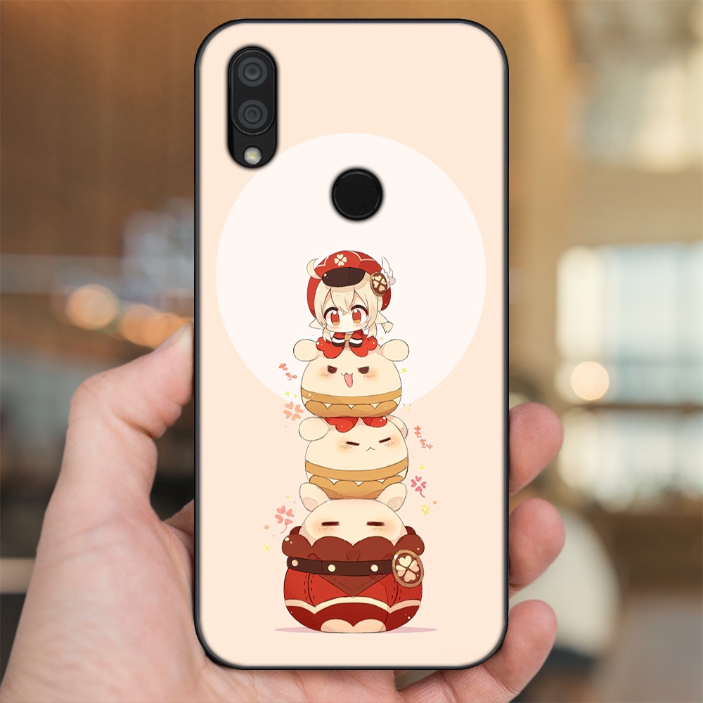 Ốp lưng Xiaomi Redmi 7 viền đen in hình Klee Genshin Impact