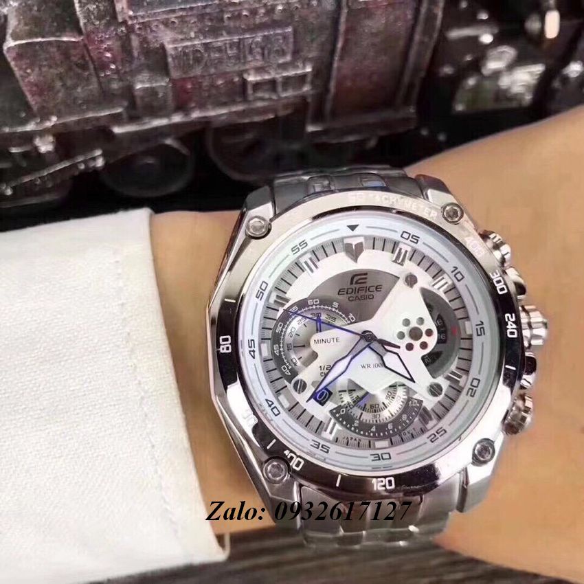 Đồng Hồ Nam Casio EF 550D - 7AV Chronograph 05 kim - Full Box Hãng