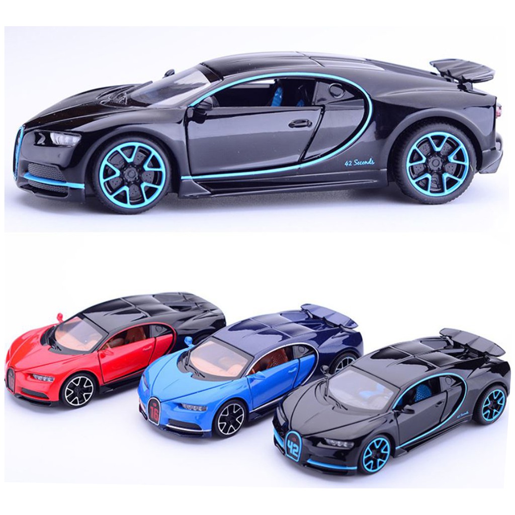 Xe ô tô mô hình kim loại Bugatti tỷ lệ 1:32