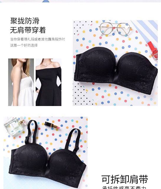 Áo Lót Chống Tụt Đệm Bàn Tay Loại Mới Siêu Nâng Ngực