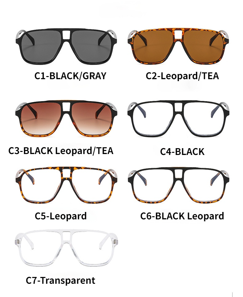 Kính mát gọng lớn phong cách Âu Mỹ retro 2021