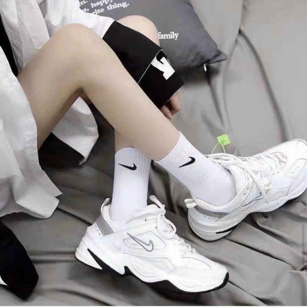 ⚠️ Tất đá bóng ⚠️ Tất n.ike nam nữ cổ cao thể thao thời trang cao cấp TATNU04