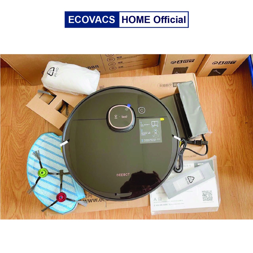 ✅ Robot hút bụi lau nhà ECOVACS DEEBOT T5 MAX chính hãng Mới 100%