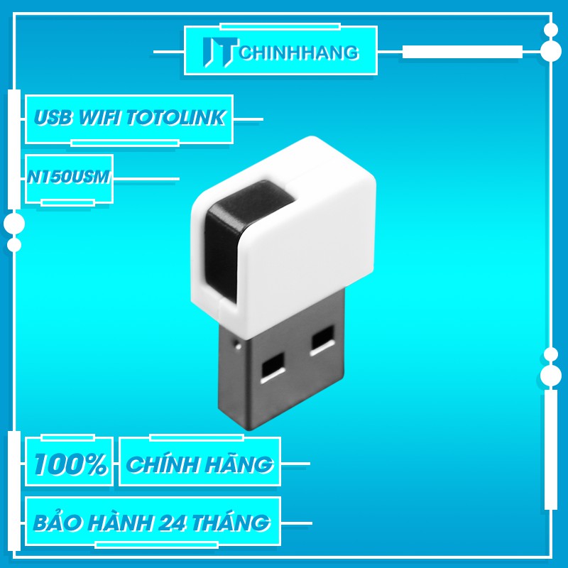 USB Wifi Totolink N150USM Mini Chuẩn N Tốc Độ 150Mbps - Hàng Chính Hãng