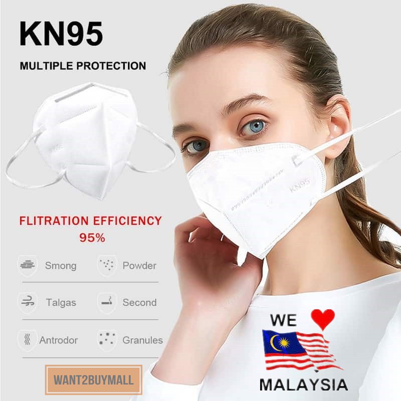 Khẩu trang N95 KN95 5 lớp chống bụi mịn PM2.5 nhiều màu sắc chất lượng cao | BigBuy360 - bigbuy360.vn