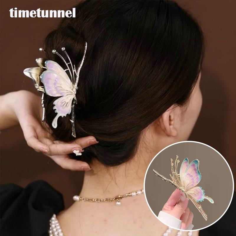 Kẹp Tóc Bướm / Cá Mập Lớn Nhiều Màu Thời Trang Cho Nữ