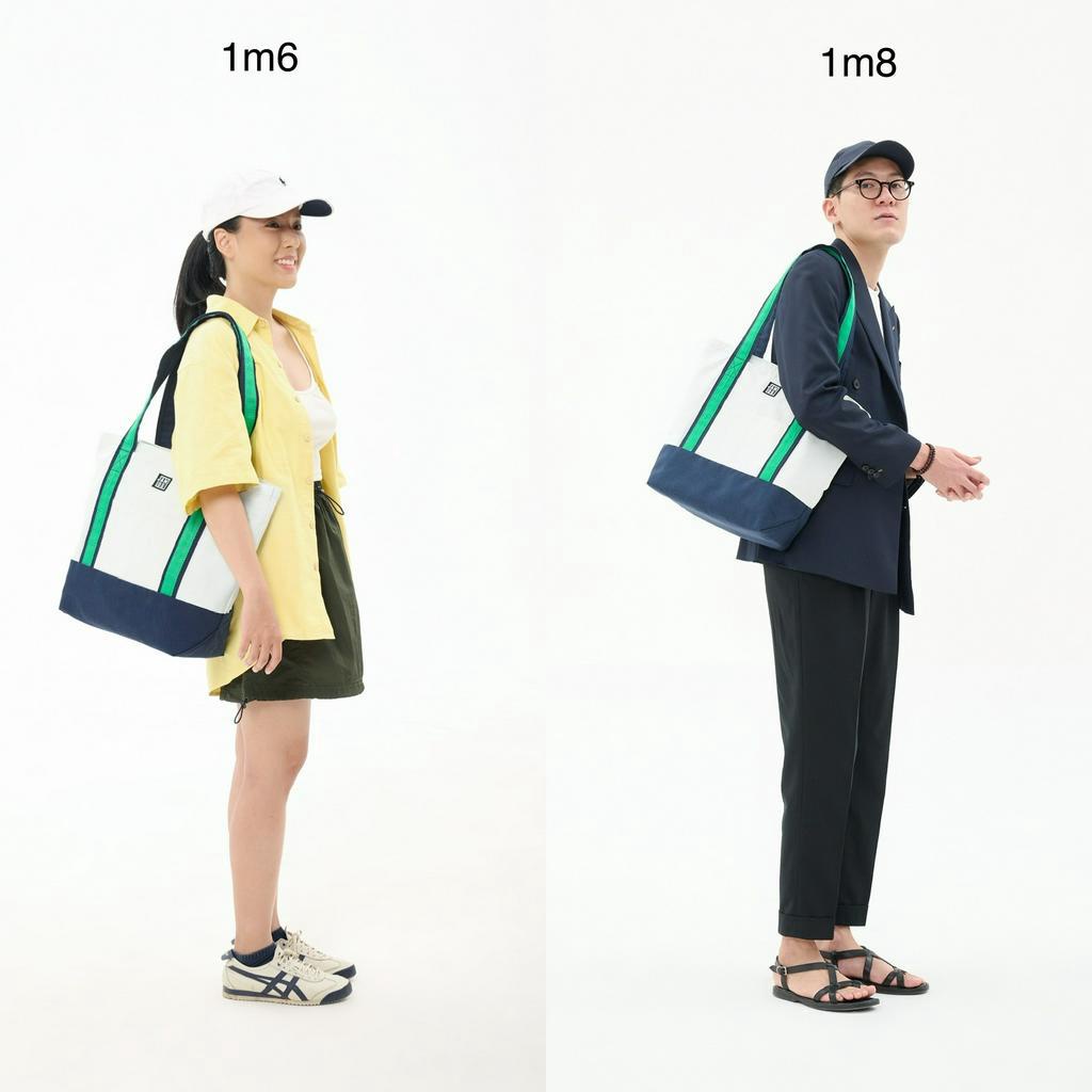 Jamlos Everyday Summer Tote - Túi tote vải canvas hàng ngày A5, A4, 13inch