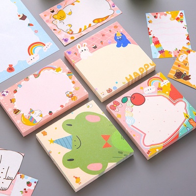 Giấy Note Cute Nhiều Size Nhiều Màu Sắc Tiện Dụng, Giấy Nhớ Ghi Chú  ANANStore