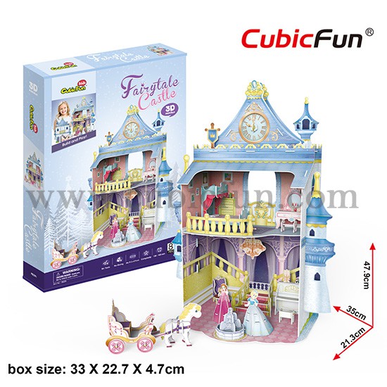 Mô hình giấy 3D CubicFun - Fairytale Castle - P809h