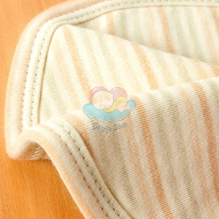 Yếm cho bé sơ sinh – Yếm tròn cho bé chất liệu Cotton mềm mịn có nút buộc tiện lợi (Yếm sơ sinh)