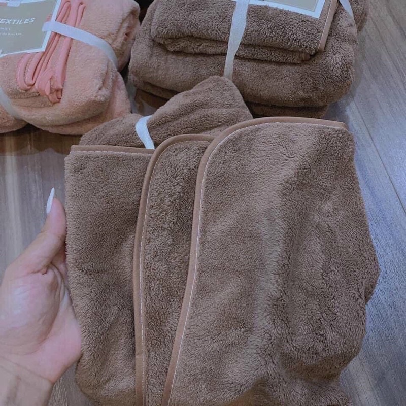 Khăn tắm đa năng 2 in 1 - Khăn tắm dạng váy - Áo choàng khăn tắm GIAO MÀU NGẪU NHIÊN