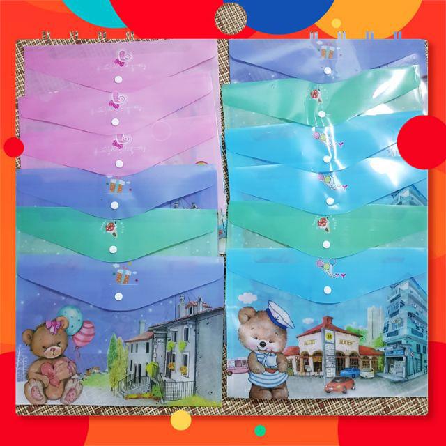 Túi my clear hình, cặp đựng tài liệu (01 cái)