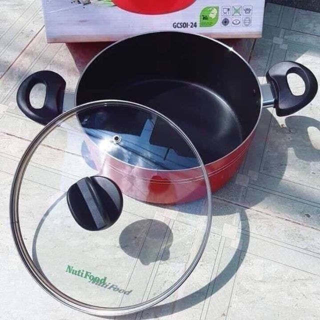 Nồi chống dính Green Cook 24cm&lt;br&gt;Hàng km Nutifood