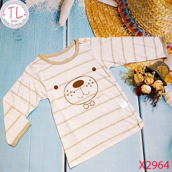 Quần áo trẻ em - Bộ quần áo dài tay hình chú gấu đáng yêu - Bộ bé trai - Bộ bé gái - Quần áo thoải mái mặc ở nhà