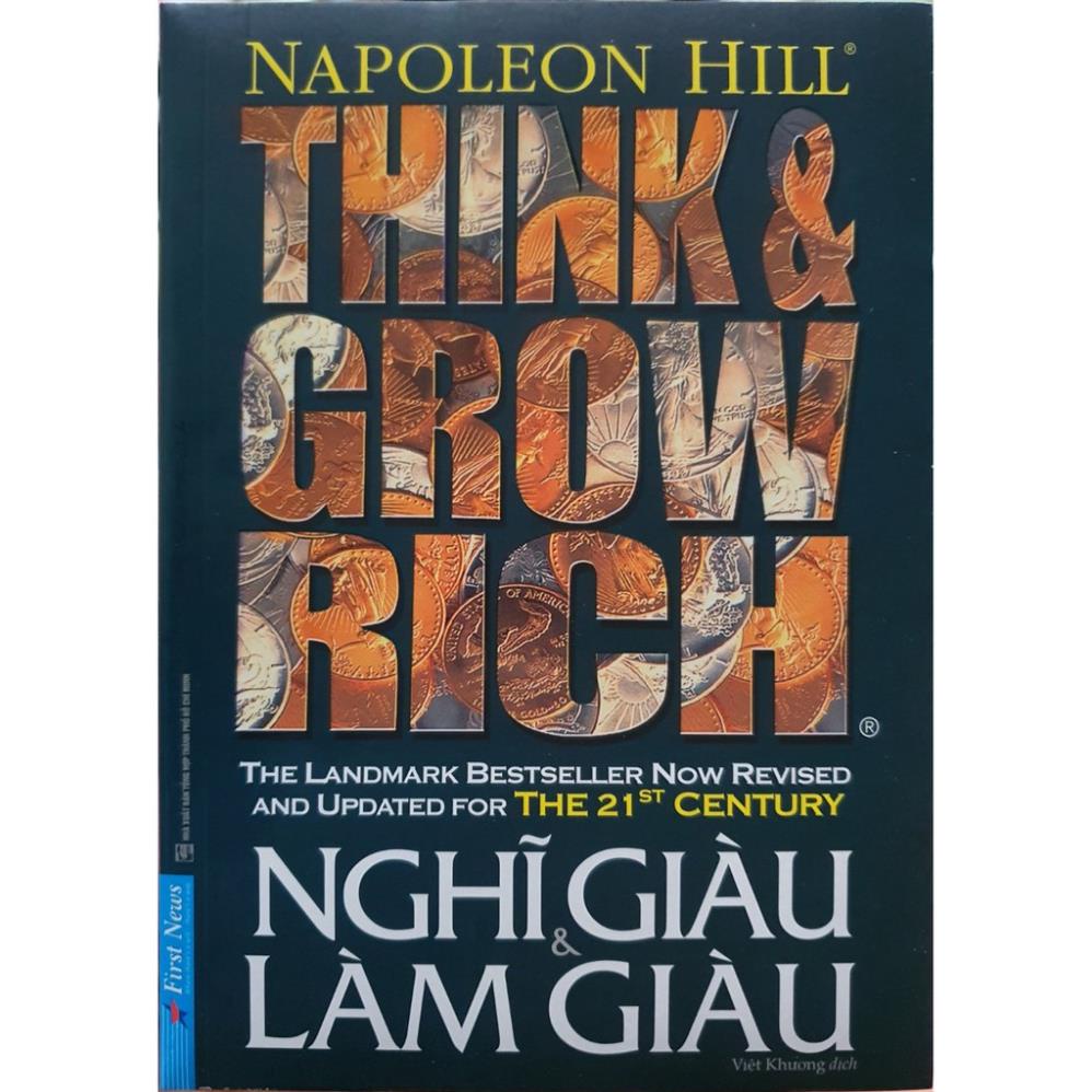 Sách Think & Grow Rich Nghĩ Giàu Và Làm Giàu - First News