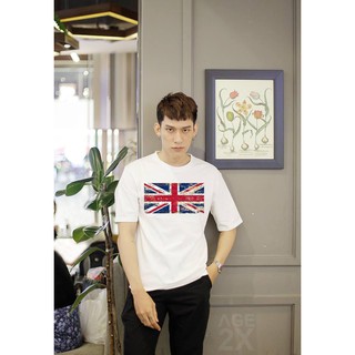 Áo thun nam in hình lá cờ Mỹ đẹp mtt123
