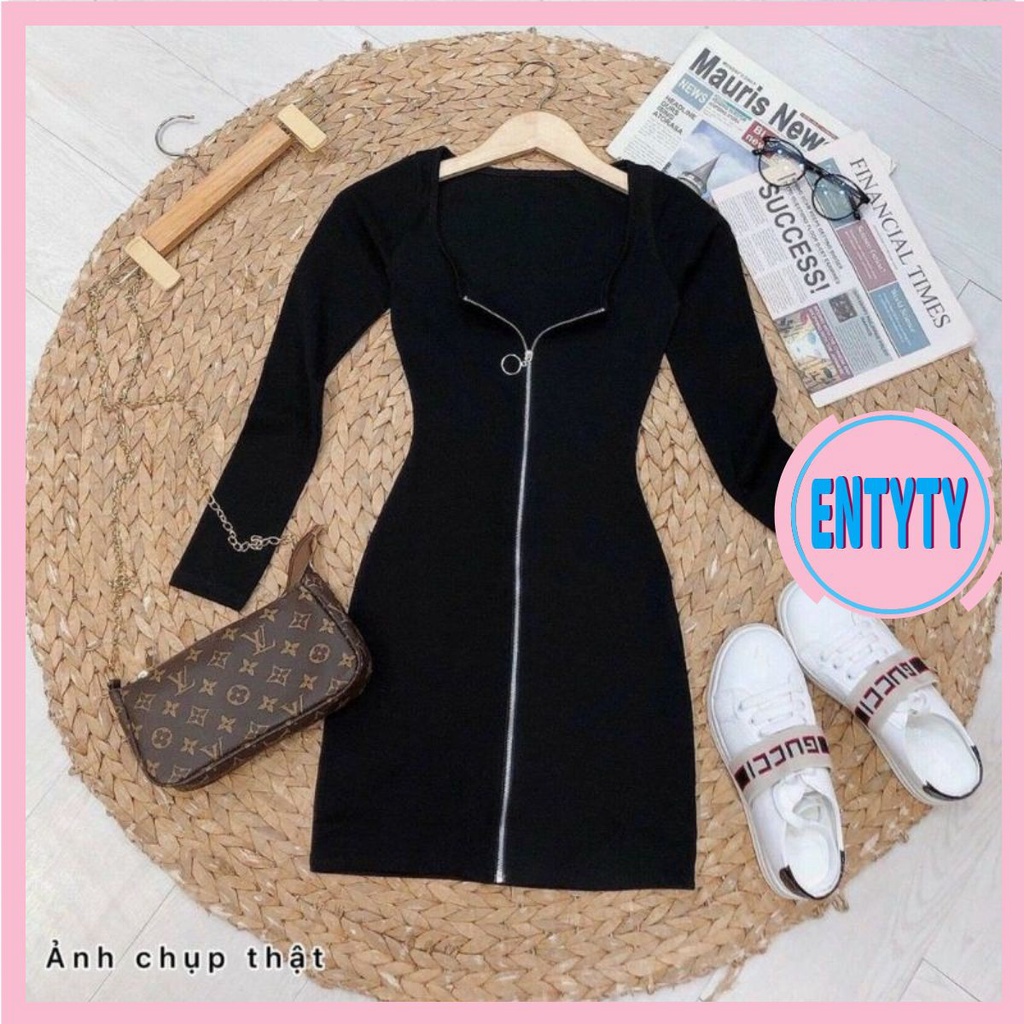 ĐẦM BODY DÂY KÉO TAY DÀI A3-K1