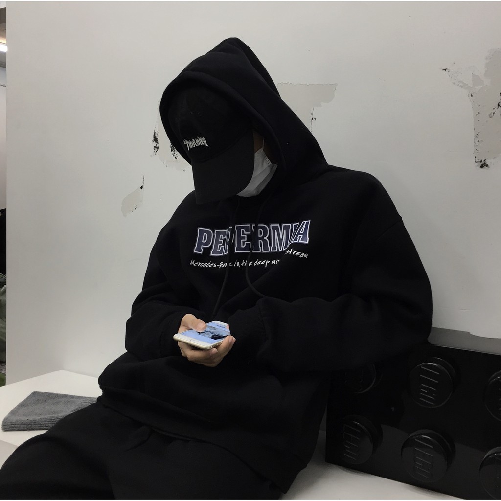 Áo khoác hoodie nam nữ Pepper Putastore,Áo sweater nỉ from rộng Unisex chất đẹp dày dặn | BigBuy360 - bigbuy360.vn