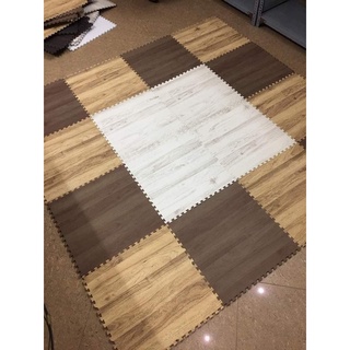 Xốp trải sàn vân gỗ 45x45 cm (Big Sale)