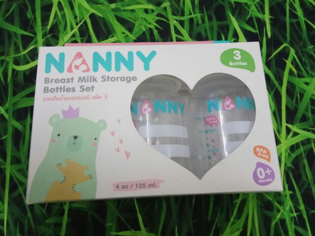 Bình trữ sữa Nanny 125ml