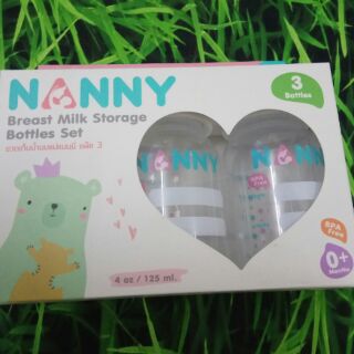 Bình trữ sữa Nanny 125ml