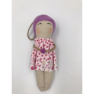 Búp bê vải mini handmade 13cm