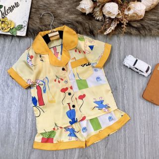 Pijama bé gái vải xịn 28-45kg