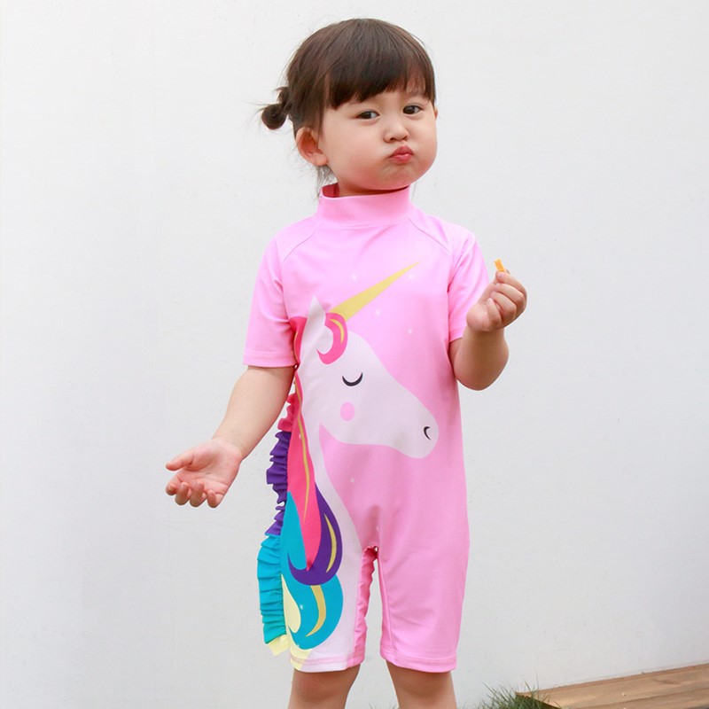 ĐỒ BƠI TRẺ EM - UNICORN NGỰA HỒNG