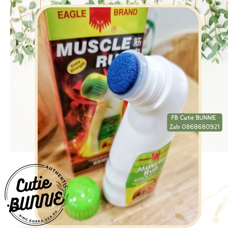 HSD 2028 - Dầu xoa bóp giảm đau hiệu Con Ó Muscle Rub 85ml / Eagle Brand / Dầu gió Dầu lăn
